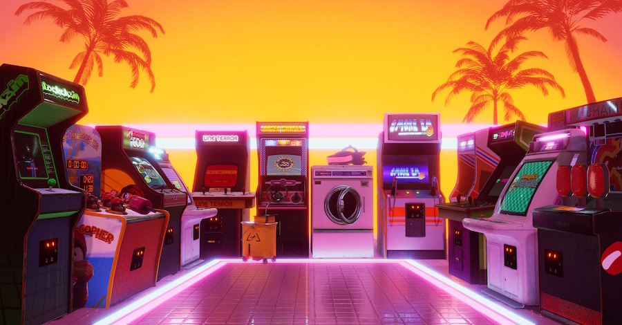 Read more about the article Arcade Paradise – ממכבסה לאולם ארקייד